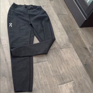 On running Black Athletic Leggings